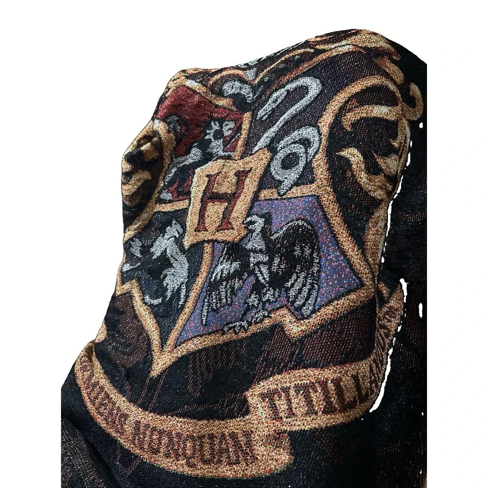 Tapestry Throw Blanket Harry Potter Hogwarts Crest 59